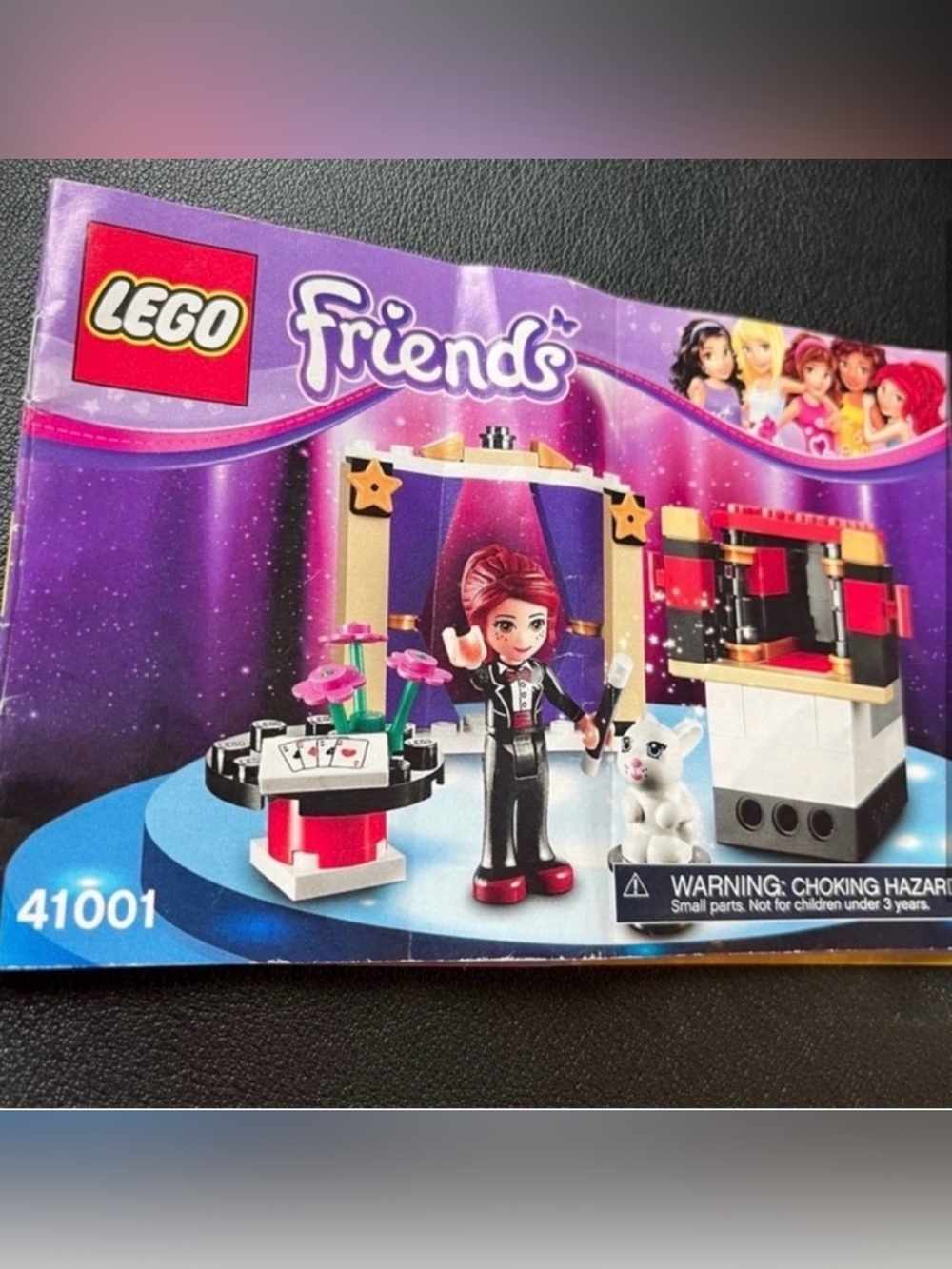 LEGO Friends Set 41001 - MIA'S Magic Tricks with Instructions No Box - Picture 2 of 3